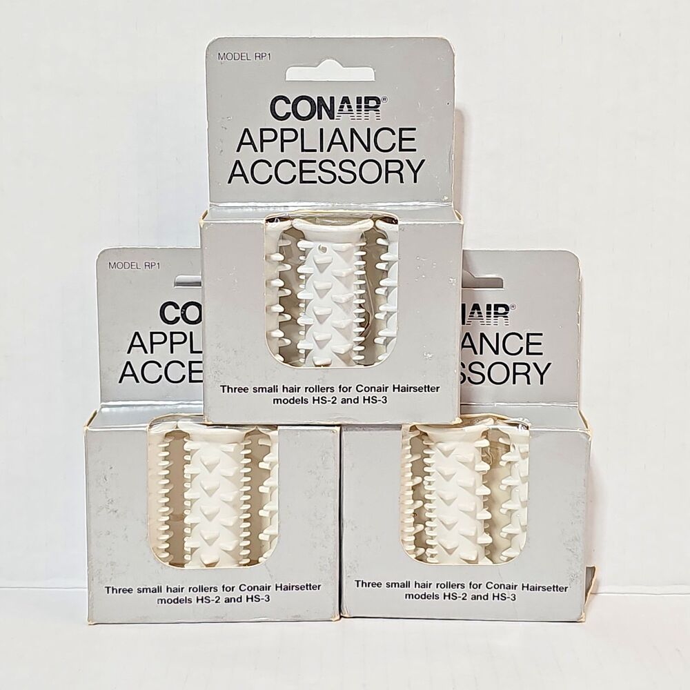 Conair Hairsetter HS-2 HS-3 Replacement Hair Rollers 9 Pcs Model RP1 Curlers NEW